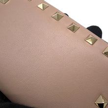 Load image into Gallery viewer, Valentino Garavani Studded Compact Wallet Jasmin Flower Leather