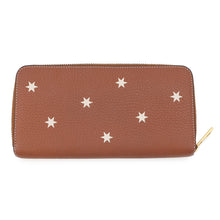 将图像加载到图库查看器中,LOEWE Star motif long wallet Brown199N41CF13 Leather