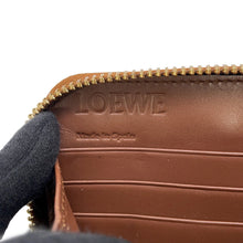 将图像加载到图库查看器中,LOEWE Star motif long wallet Brown199N41CF13 Leather