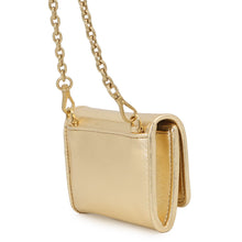 将图像加载到图库查看器中,MIUMIU mini chain wallet Gold5MR030 Leather