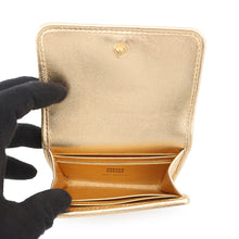 将图像加载到图库查看器中,MIUMIU mini chain wallet Gold5MR030 Leather