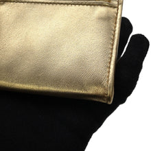 将图像加载到图库查看器中,MIUMIU mini chain wallet Gold5MR030 Leather