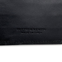 将图像加载到图库查看器中,Bottega Veneta INTRECCIATO LONG WALLET Black120697 Leather