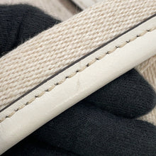Load image into Gallery viewer, Chloe Woody 2WAYBag Beige/WhiteCHC22AP237I26101 Canvas Leather Size Mini