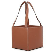 Load image into Gallery viewer, CELINE Cuir Triomphe Cube Handbag Tan199203DU3.04LU Leather