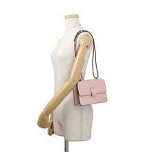 将图像加载到图库查看器中,Valextra Valextra Noro Shoulder Bag PeoniaWBNL0065028LOC99PN Calf Leather Size Small