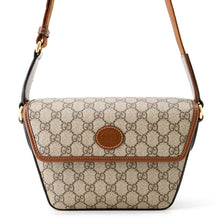 Load image into Gallery viewer, GUCCI GG Supreme Shoulder Bag Beige/Brown715767 GG Supreme Leather
