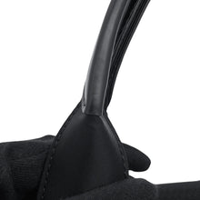 Load image into Gallery viewer, BALENCIAGA Navy Kabas Black390346 Nylon Leather Size XS