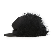 Load image into Gallery viewer, PRADA Flight cap Size L Black2HC180 Nylon Fur