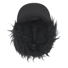 Load image into Gallery viewer, PRADA Flight cap Size L Black2HC180 Nylon Fur