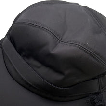 Load image into Gallery viewer, PRADA Flight cap Size L Black2HC180 Nylon Fur