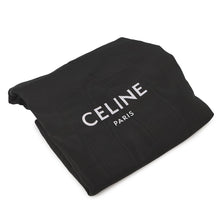将图像加载到图库查看器中,CELINE Square Cabas Stripe Tote Bag Navy/Tan192802CHD.07AT Canvas Calf Leather