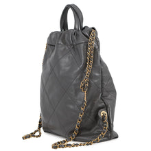 Load image into Gallery viewer, CHANEL CHANEL22 Backpack GrayAS3859 Shiny Calf Leather Size Small