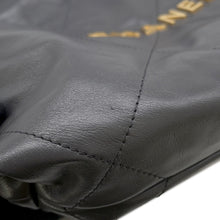 Load image into Gallery viewer, CHANEL CHANEL22 Backpack GrayAS3859 Shiny Calf Leather Size Small