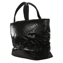 Load image into Gallery viewer, SAINT LAURENT PARIS Wide Puffer Tote Bag Black756269 Nylon