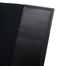 Load image into Gallery viewer, CHANEL CC Logo Passport Case Black Caviar Leather Rhinestone
