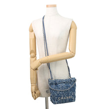将图像加载到图库查看器中,CHANEL CHANEL22 ChainShoulder Bag BlueAS3980 Denim Size Mini