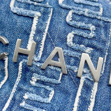 将图像加载到图库查看器中,CHANEL CHANEL22 ChainShoulder Bag BlueAS3980 Denim Size Mini