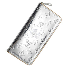 将图像加载到图库查看器中,LOUIS VUITTON Zippy wallet Vertical Silver/GrayM80808 Monogram・Mirror