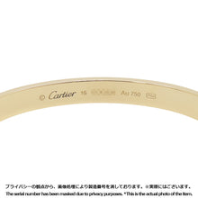 Load image into Gallery viewer, CARTIER Love Bracelet Classic Model Size 16/ClassicalB6035516/B6035500 18K Yellow Gold