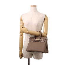 将图像加载到图库查看器中,HERMES Birkin Etoupe Togo Leather Size 25