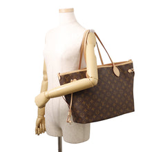 将图像加载到图库查看器中,LOUIS VUITTON Neverfull Inside Out Rouge SariM12096 Monogram Size MM