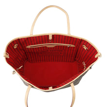 将图像加载到图库查看器中,LOUIS VUITTON Neverfull Inside Out Rouge SariM12096 Monogram Size MM