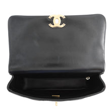 Load image into Gallery viewer, CHANEL Top Handle Matelasse Chain Bag BlackAS4544 B14863 94305 Shiny Calf Leather