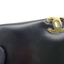 Load image into Gallery viewer, CHANEL Top Handle Matelasse Chain Bag BlackAS4544 B14863 94305 Shiny Calf Leather