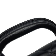Load image into Gallery viewer, CHANEL Top Handle Matelasse Chain Bag BlackAS4544 B14863 94305 Shiny Calf Leather