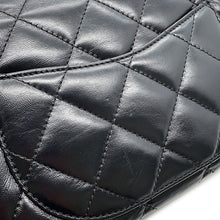 Load image into Gallery viewer, CHANEL Top Handle Matelasse Chain Bag BlackAS4544 B14863 94305 Shiny Calf Leather