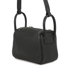 Load image into Gallery viewer, HERMES Lindy Black Taurillon Clemence Size Mini