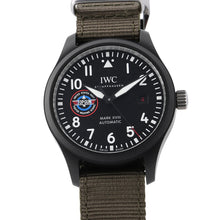 Load image into Gallery viewer, IWC Pilot's Watch Mark XVIII Top Gun SFTI Limited Edition (750 pieces) W41mm Ceramic Fabric Black DialIW324712