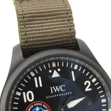 Load image into Gallery viewer, IWC Pilot's Watch Mark XVIII Top Gun SFTI Limited Edition (750 pieces) W41mm Ceramic Fabric Black DialIW324712