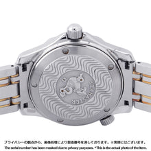 将图像加载到图库查看器中,OMEGA Seamaster 300M 36.25mm Stainless Steel K18YG Black Dial2453.5