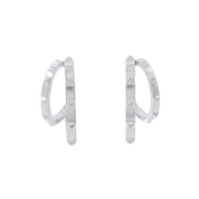 将图像加载到图库查看器中,HERMES Crew de H Earrings SV925