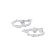 将图像加载到图库查看器中,HERMES Crew de H Earrings SV925