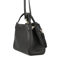 Load image into Gallery viewer, GUCCI Soho Interlocking G Tote Bag Black336751 Leather