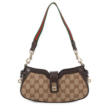 将图像加载到图库查看器中,GUCCI Moonside Mini Shoulder Bag Brown/Beige786015 GG Canvas Leather