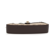 将图像加载到图库查看器中,GUCCI Moonside Mini Shoulder Bag Brown/Beige786015 GG Canvas Leather