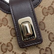 将图像加载到图库查看器中,GUCCI Moonside Mini Shoulder Bag Brown/Beige786015 GG Canvas Leather