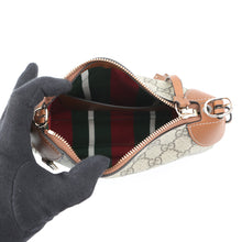 Load image into Gallery viewer, GUCCI GG Emblem Shoulder Bag Beige/Brown815218 GG Supreme Leather Size Small