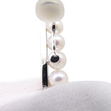 Load image into Gallery viewer, TASAKI Balance Plus Diamond Pavé EarringE-3913-18KWG 18K White Gold