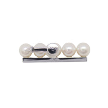 Load image into Gallery viewer, TASAKI Balance Plus Diamond Pavé EarringE-3913-18KWG 18K White Gold