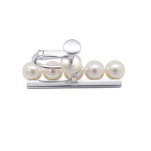 Load image into Gallery viewer, TASAKI Balance Plus Diamond Pavé EarringE-3913-18KWG 18K White Gold