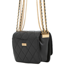 将图像加载到图库查看器中,CHANEL Matelasse Multi Chain Single Flap BlackAS2051 B03921 94305 Lambskin Size Mini