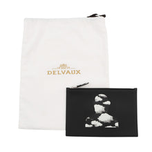 Load image into Gallery viewer, Delvaux Pochette Trompe-l'oeil BlackAB0654AFL0AVKPA Leather