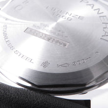Load image into Gallery viewer, PANERAI Luminor 8 Giorni W44mm Stainless Steel Leather Black DialPAM00915