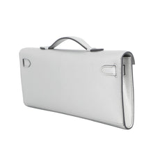 Load image into Gallery viewer, HERMES Kelly cut Argent Chevre Shamqila