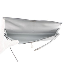 Load image into Gallery viewer, HERMES Kelly cut Argent Chevre Shamqila